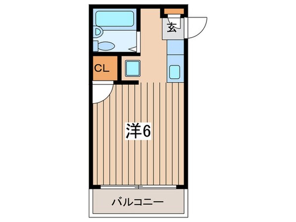 ＹＭコーポ南台の物件間取画像